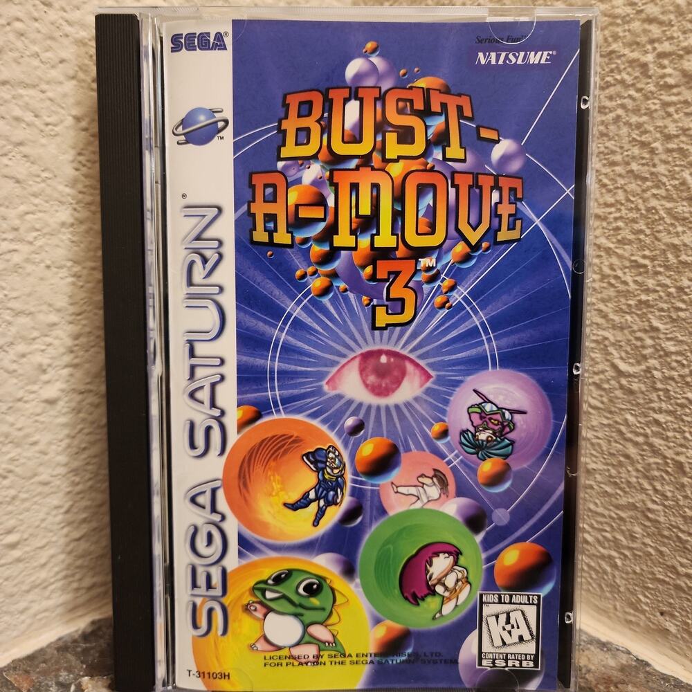 Game - Bust-A-Move 3 (CIB+) - Saturn
